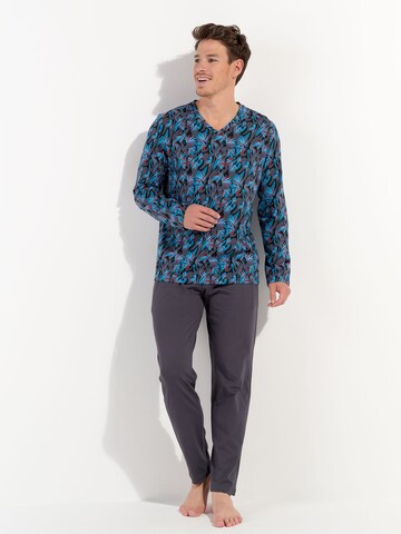 Pyjama long ' Hanoi ' HOM en gris