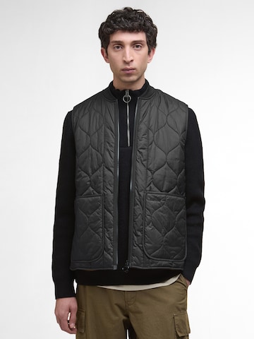 Barbour Brezrokavnik 'Lidde' | črna barva: sprednja stran