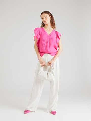 VILA Bluse 'NILLE' in Pink