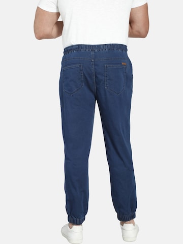 Charles Colby Loosefit Jeans ' Baron Moore ' in Blauw