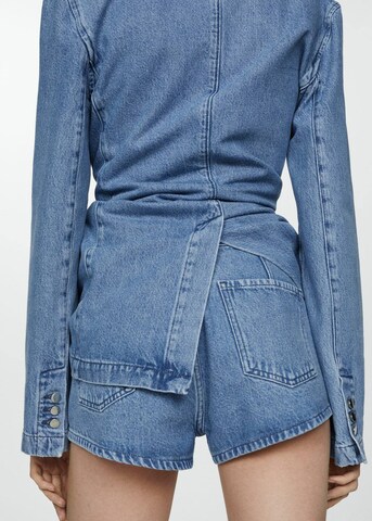 MANGO Regular Jeans 'Rowan' i blå