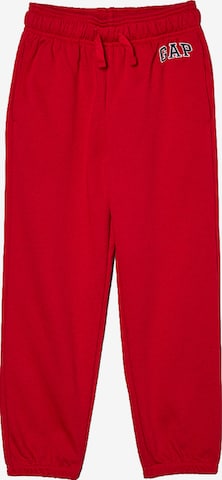 regular Pantaloni di GAP in rosso: frontale