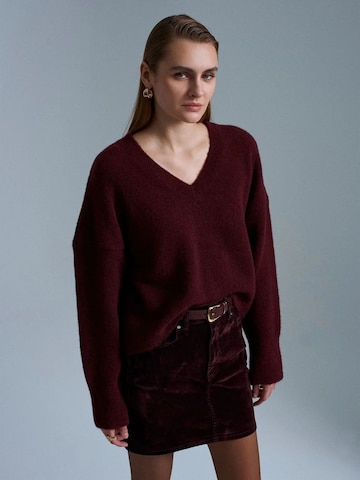 Dilvin Sweater 'Pullover' in Red