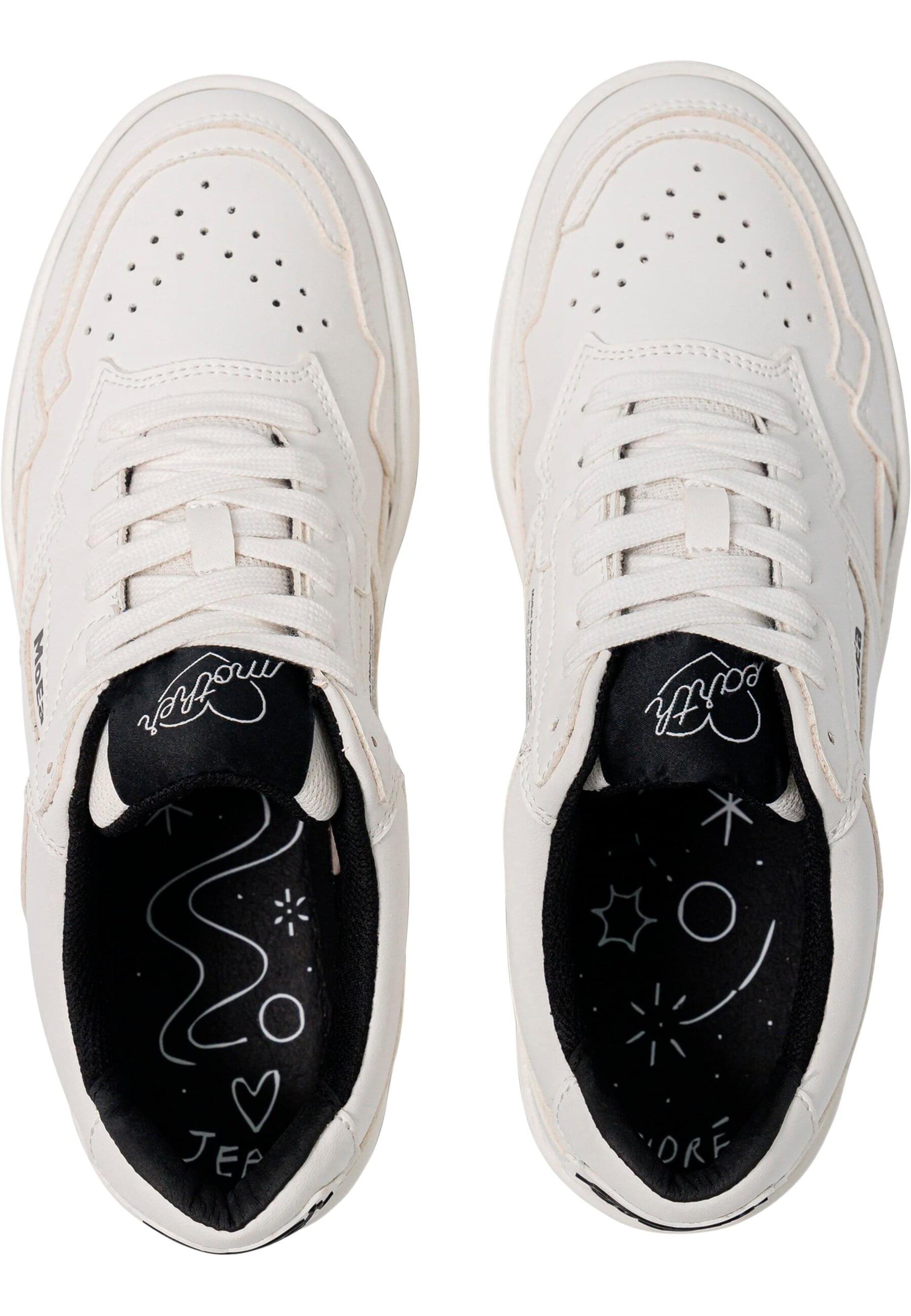MoEa - Zapatillas deportivas bajas 'Gen1 - Jean Andre x Moea' en blanco
