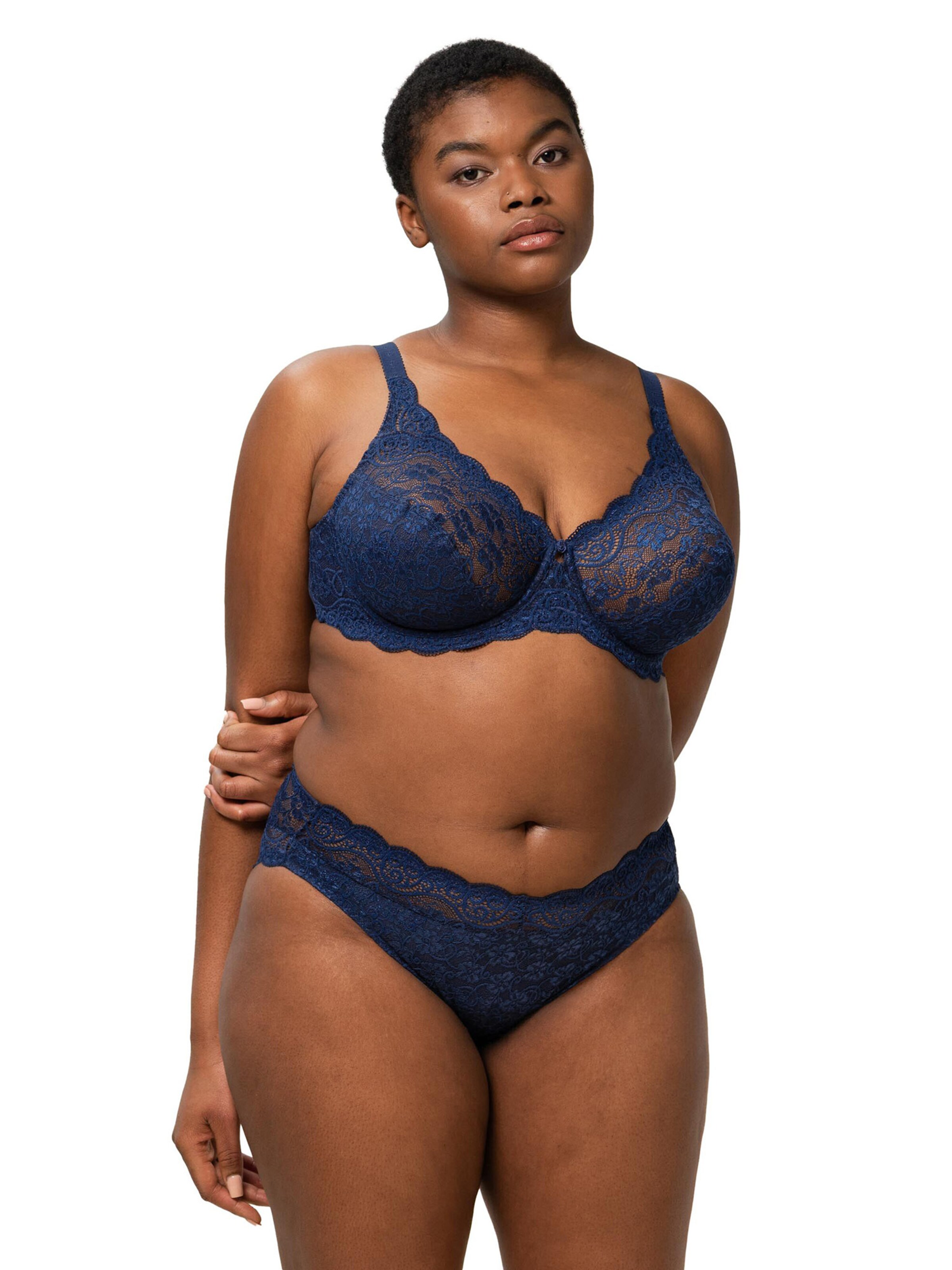 Minimiseur Soutien-gorge ' Amourette 300 ' TRIUMPH en bleu