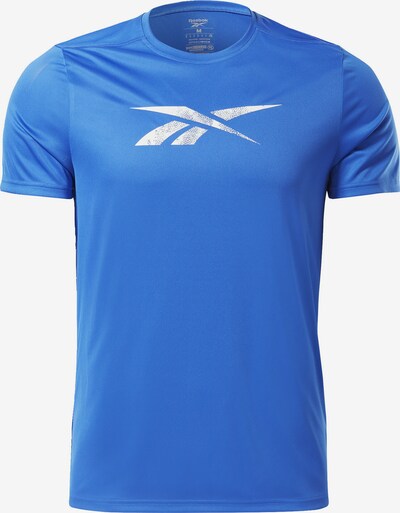 REEBOK T-Shirt in royalblau / weiß, Produktansicht