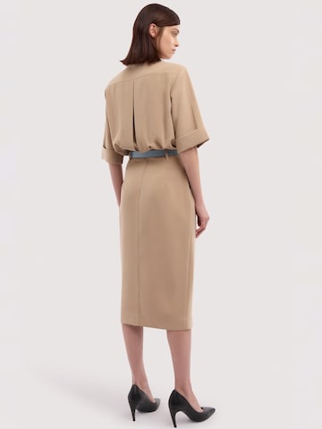 Robe-chemise Trussardi en beige