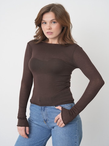WOMAN VISION Blouse in Brown