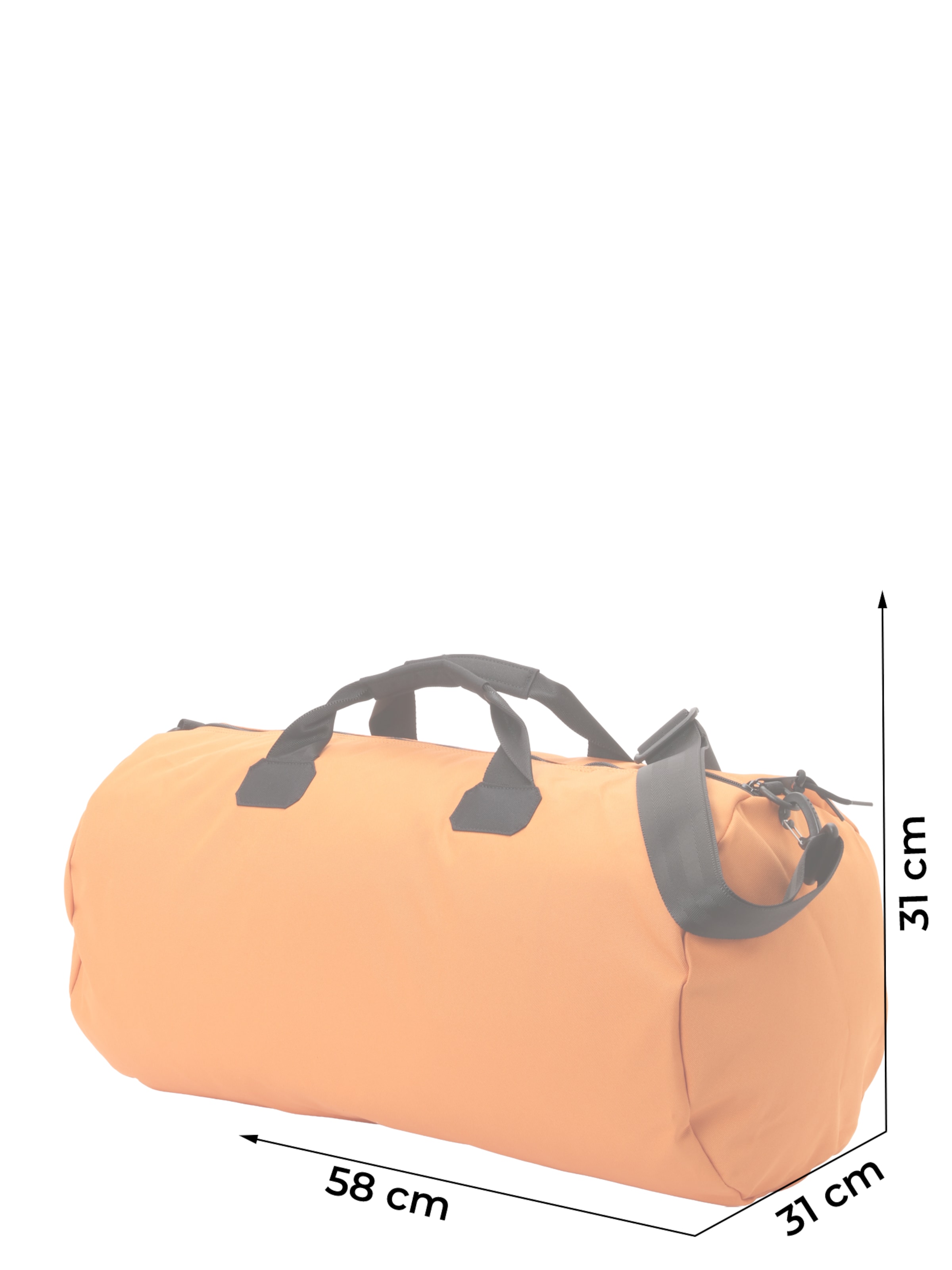 NAPAPIJRI Reisikott 'HADERS', värv oranž: eest vaates