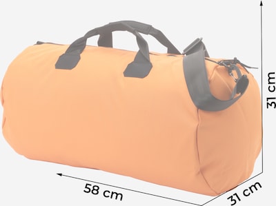 NAPAPIJRI Putna torba 'HADERS' veličine One Size u mandarina / rubin crvena / crna / bijela, Pregled proizvoda