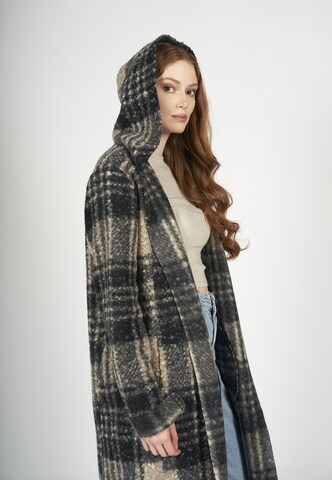 FREAKY NATION Between-seasons coat 'Chaya' in Brown