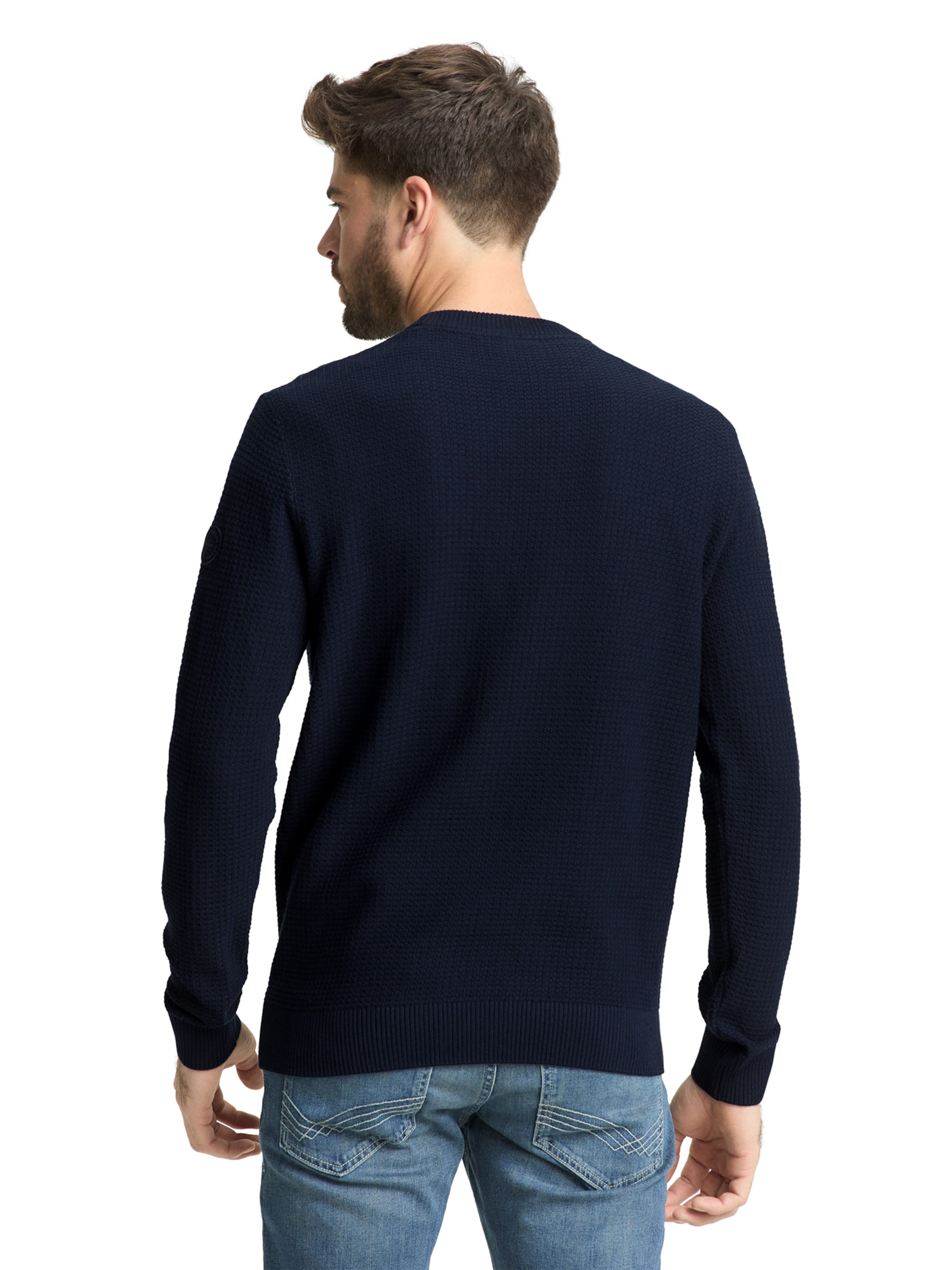 Pulover de la TOM TAILOR pe albastru