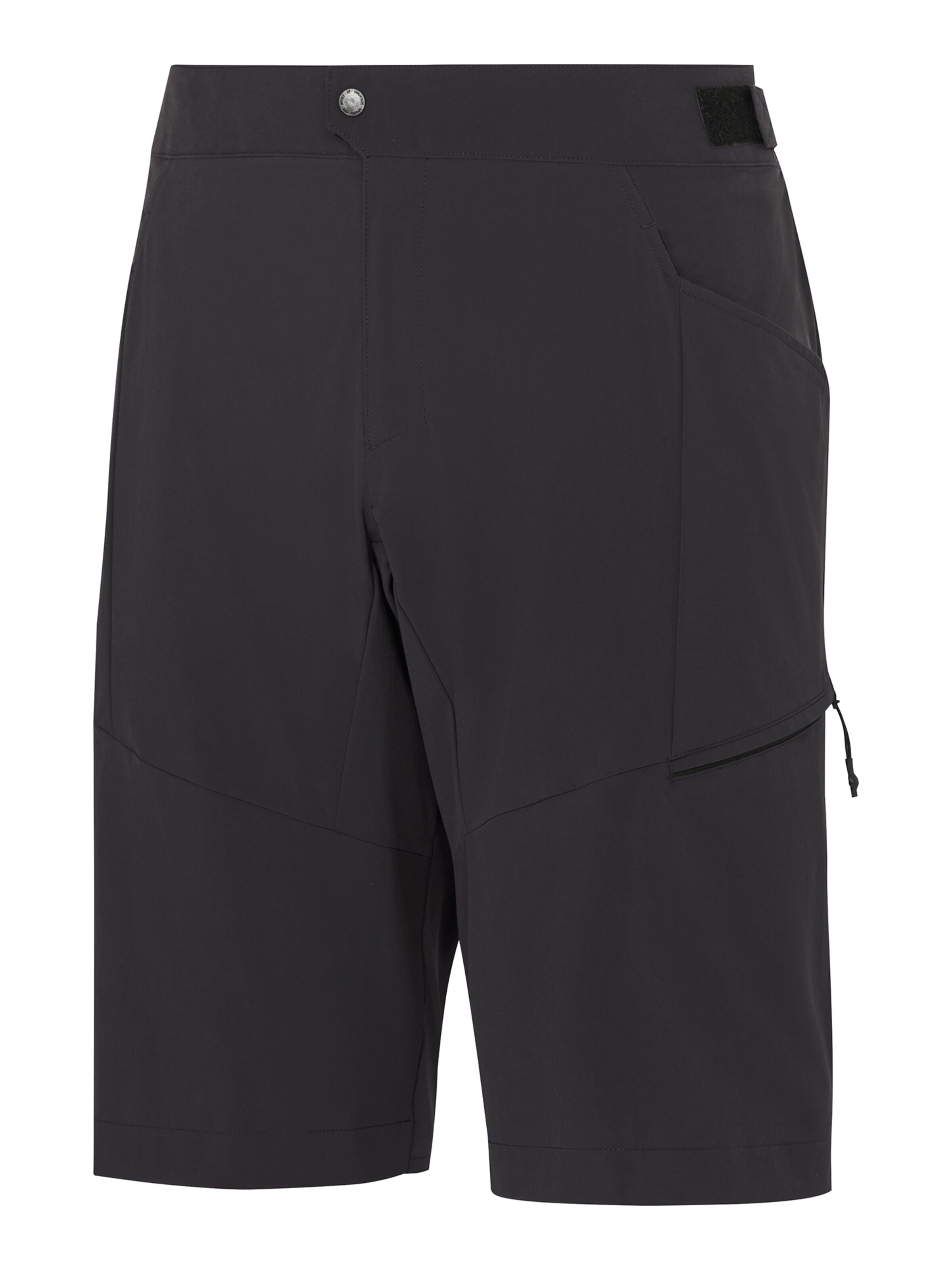 VAUDE Regular Outdoor trousers 'Qimsa' in Black: front