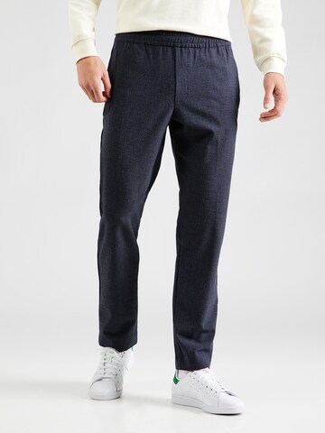 JACK & JONES regular Bukser med fals 'JPSTKane Edwin' i blå: forside