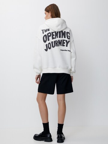 Pull&Bear Sweatshirt in Wit