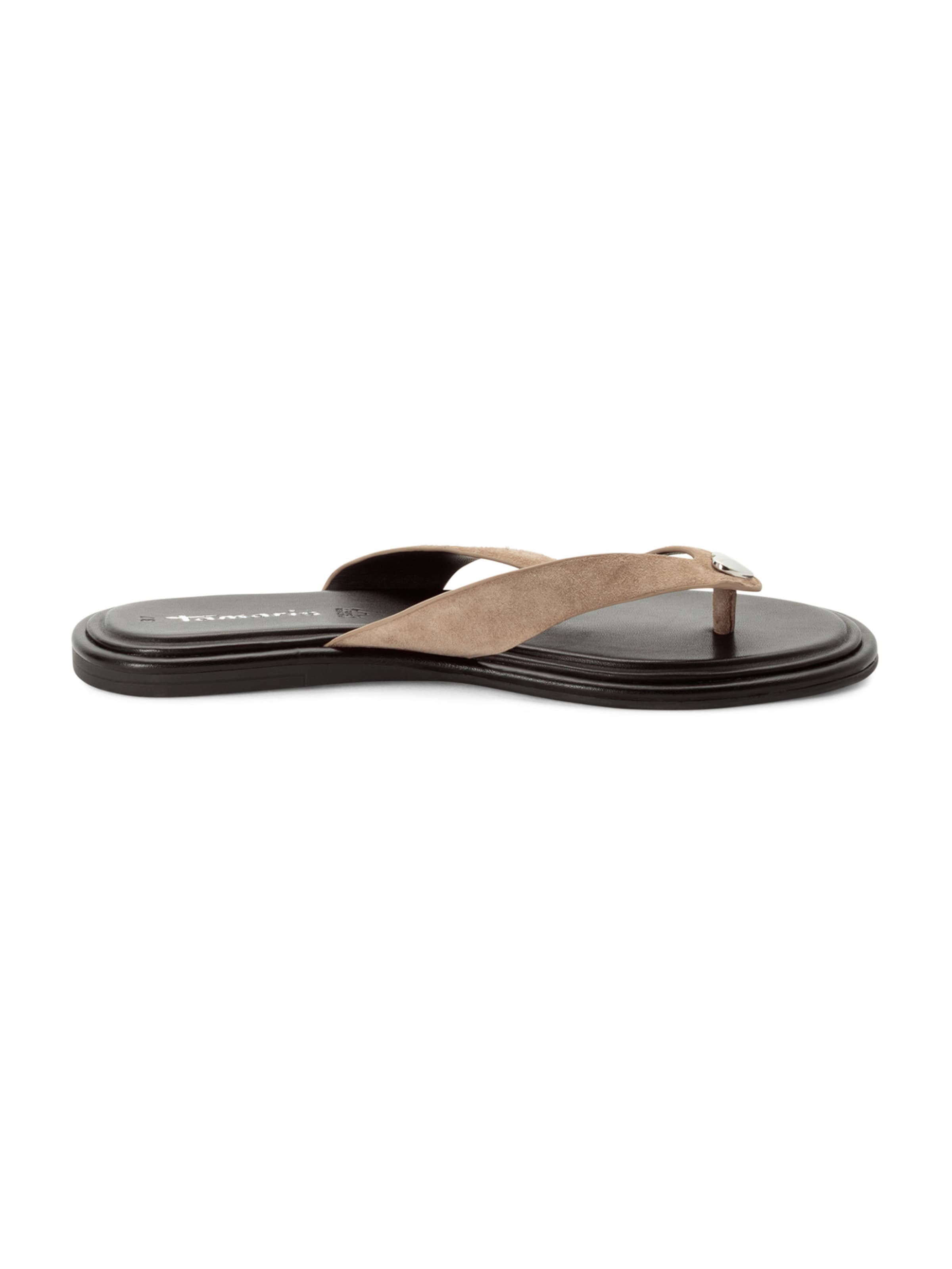 Tamaris T-Bar Sandals in Grey