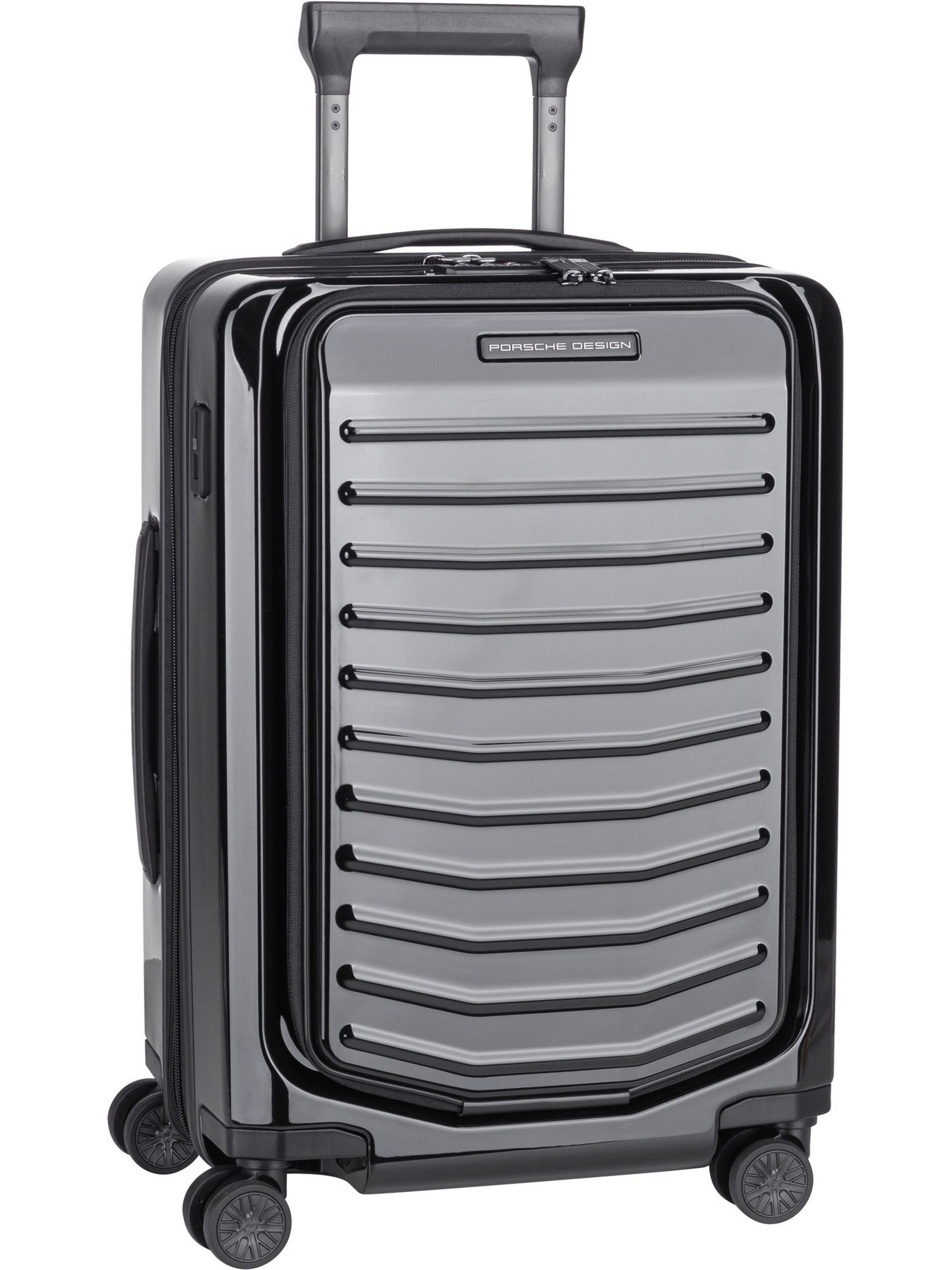 Porsche Design Trolley in Schwarz: Vorderseite