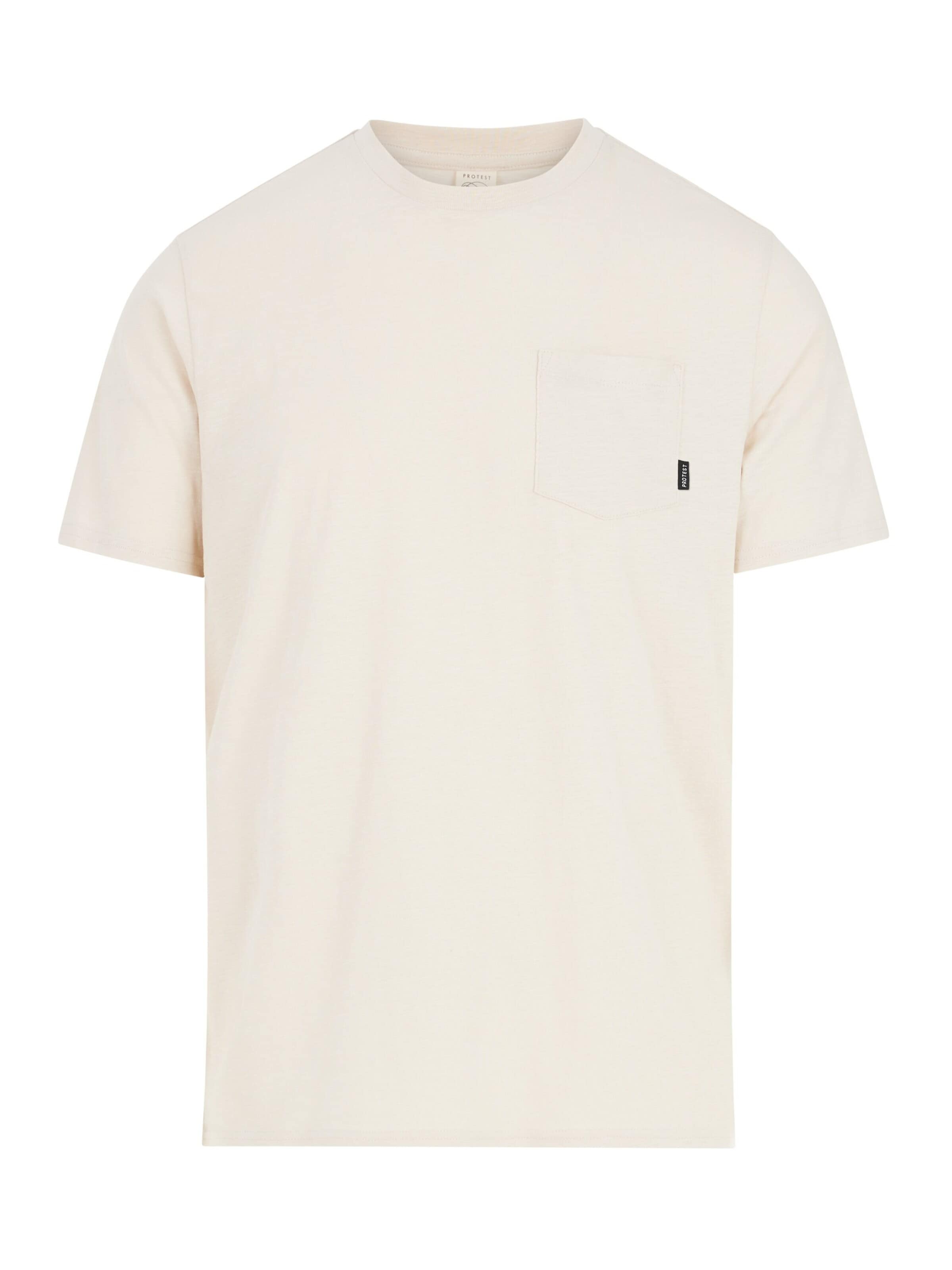 PROTEST Shirt 'PRTCruz' in Wit: voorkant