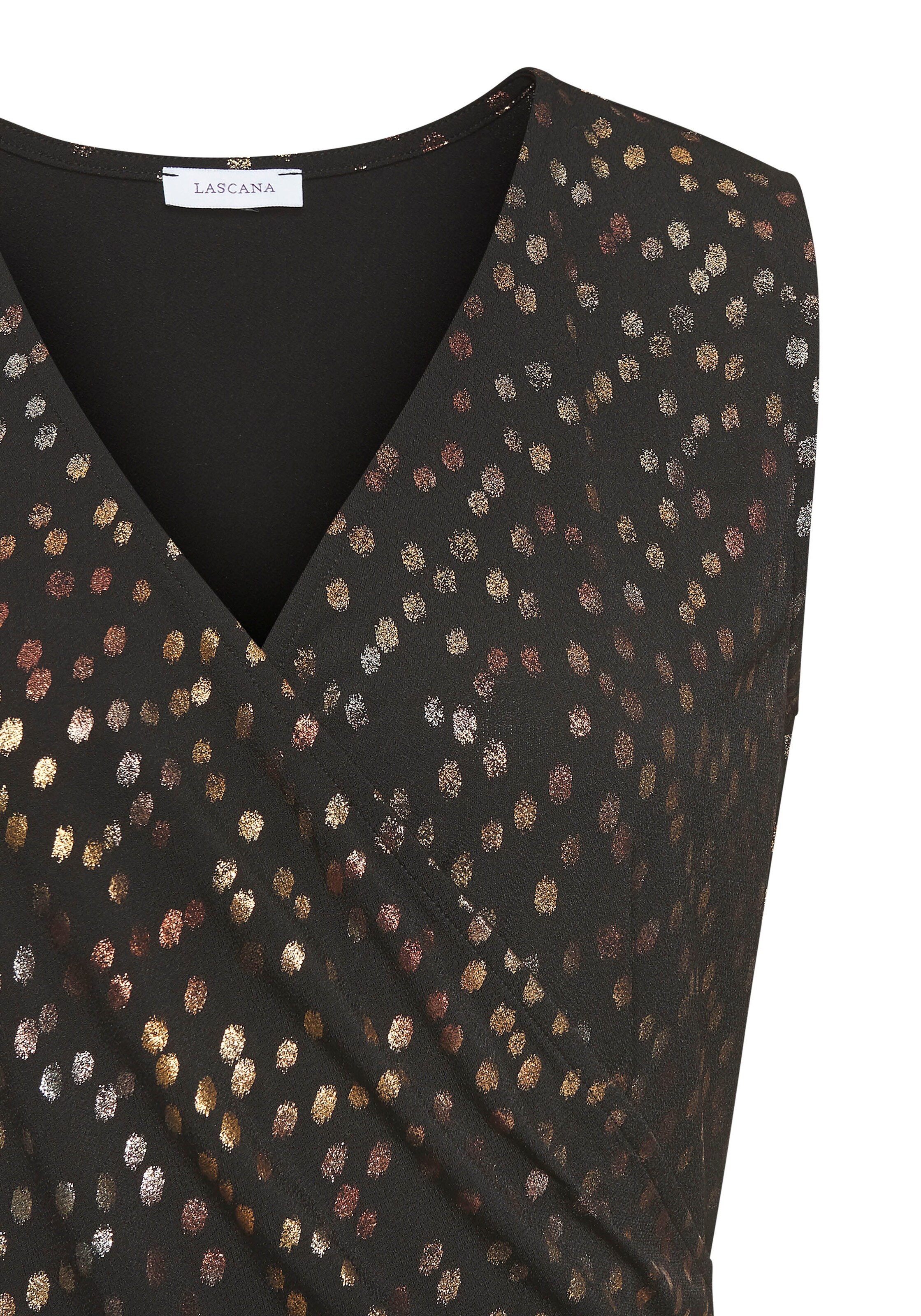 LASCANA Топ в Коричневый