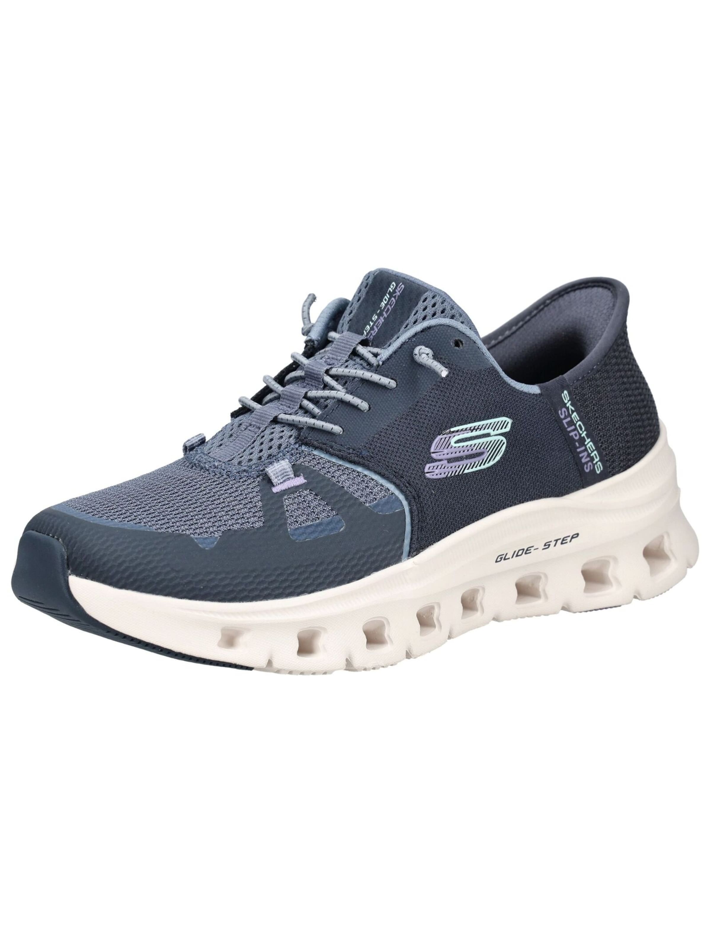 SKECHERS Sneakers laag in Blauw: voorkant