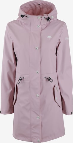 Schmuddelwedda Raincoat in Purple: front