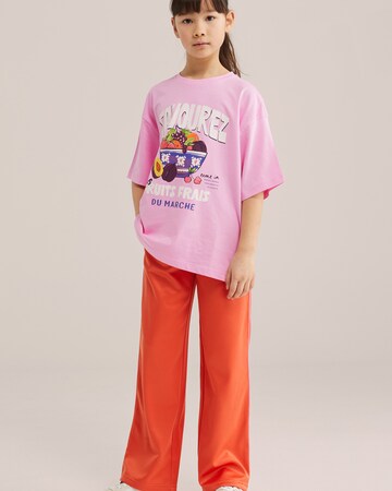 WE Fashion - Camiseta en rosa