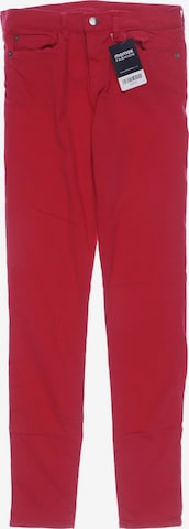 Emporio Armani Pants in S in Red: front