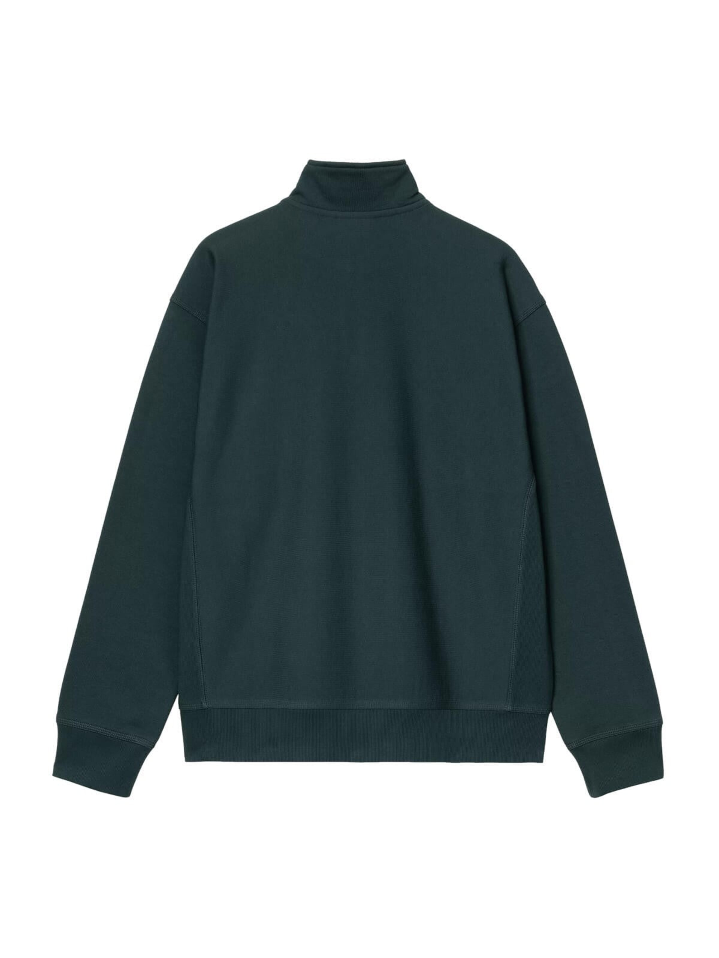 Carhartt WIP Pullover 'Half Zip American Script' in Grün