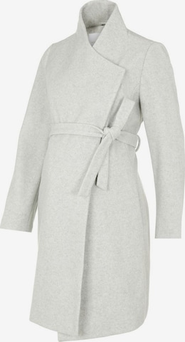 MAMALICIOUS Between-Seasons Coat 'New Roxy' in Grey: front