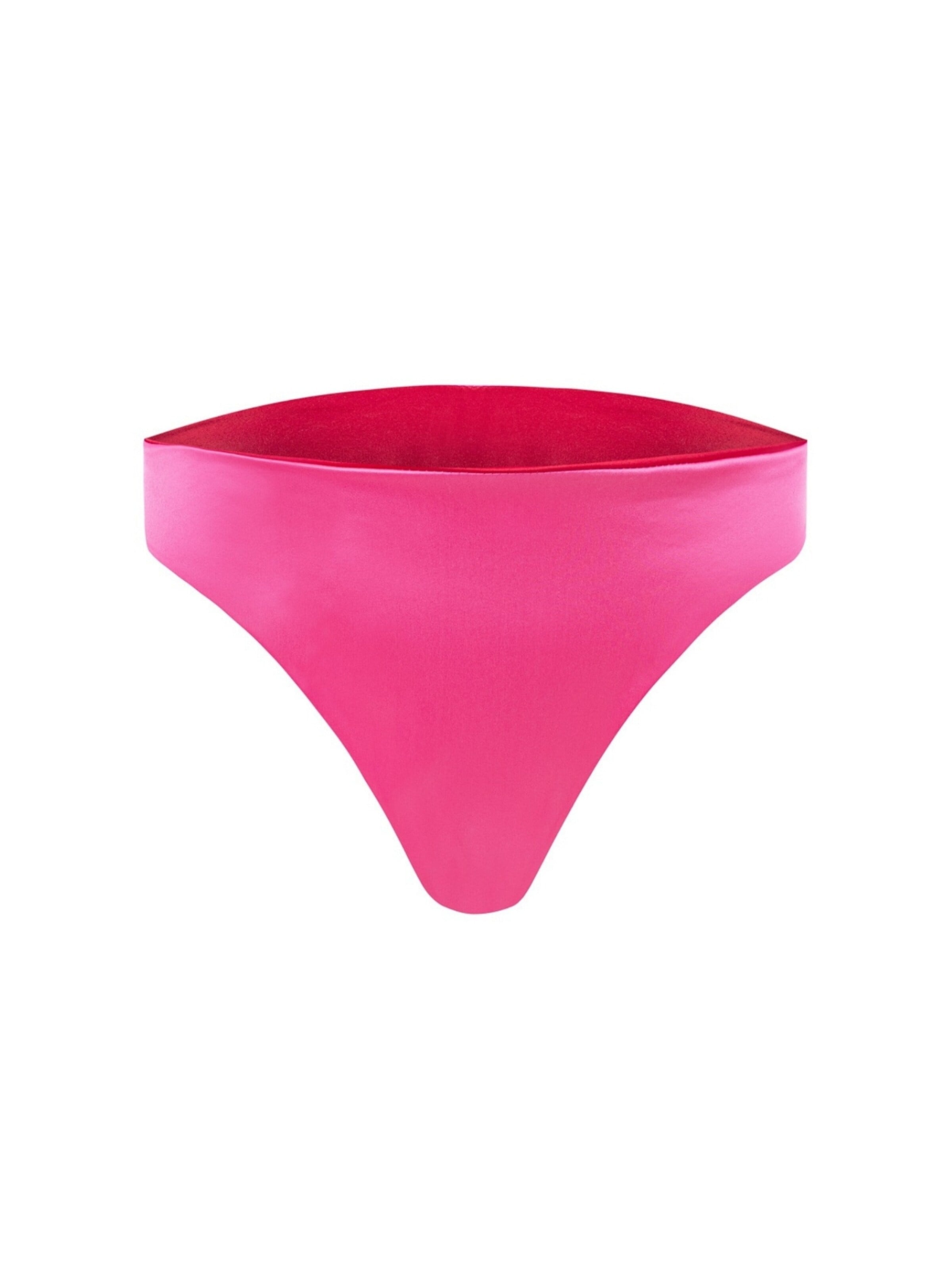 Slip bikini 'French Kiss' di EKCENTRIK in rosa