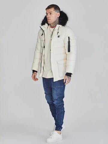 SikSilk Winterjas in Beige