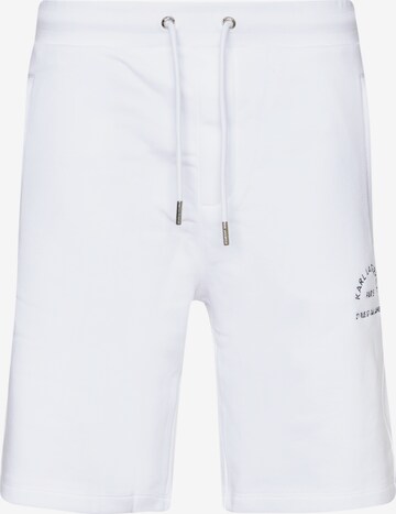 Karl Lagerfeld Pants in White: front