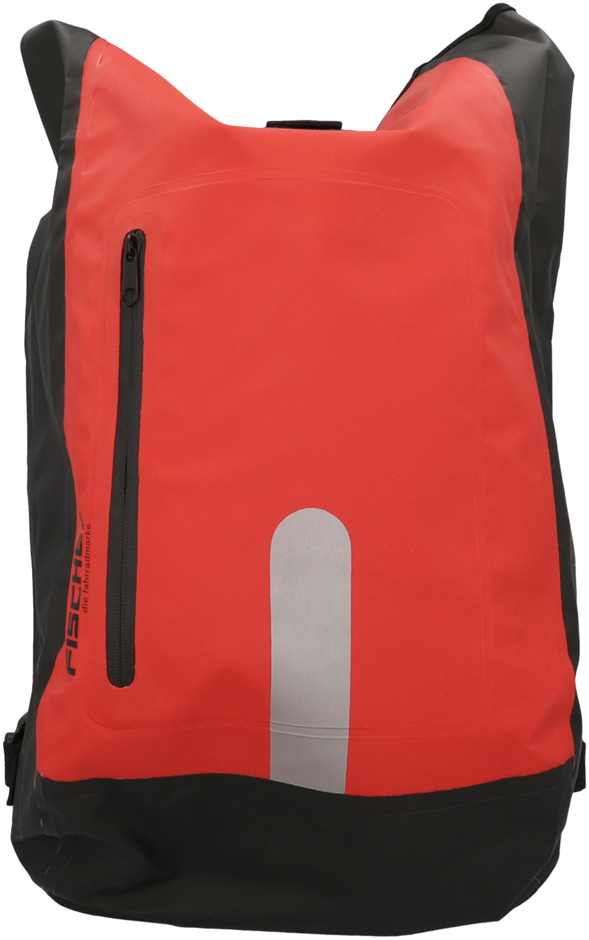 FISCHER Fahrräder Fahrradtasche in Schwarz: Vorderseite