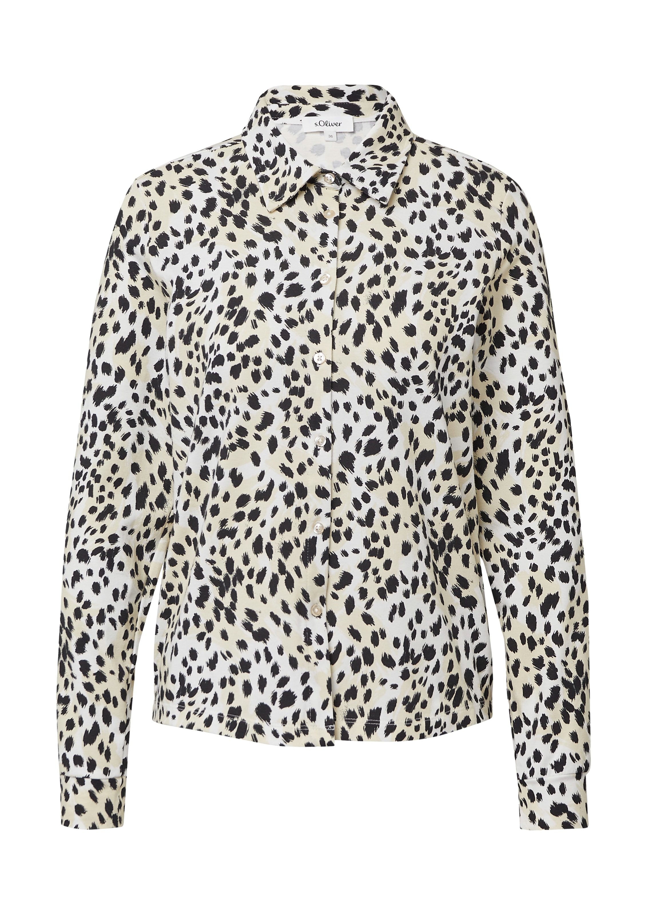 Chemisier s.Oliver en beige : devant