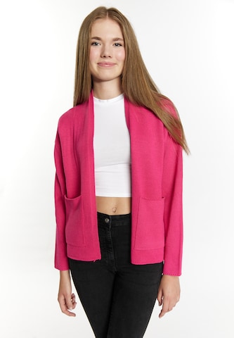 MYMO Knit Cardigan 'Biany' in Pink: front