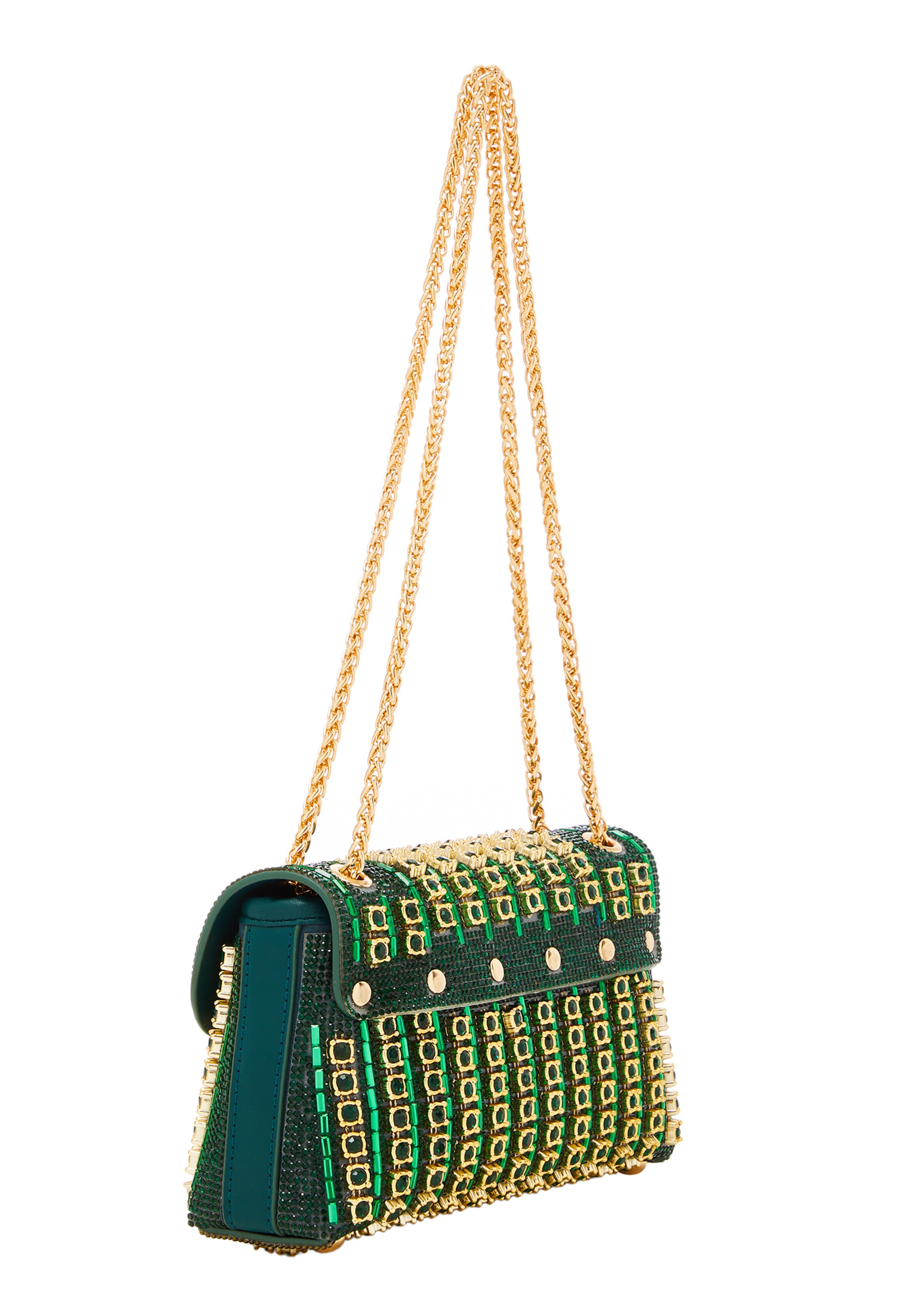 FELIPA Axelremsväska i grön