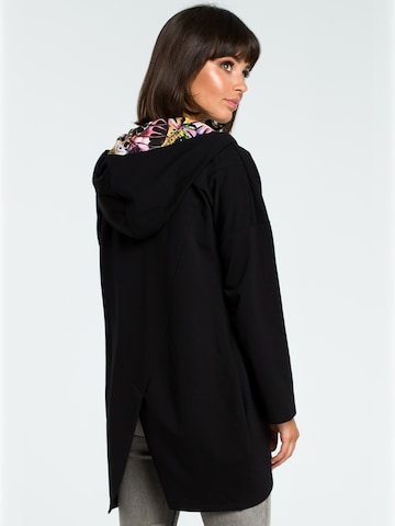 BeWear - Sudadera con cremallera 'B091' en negro