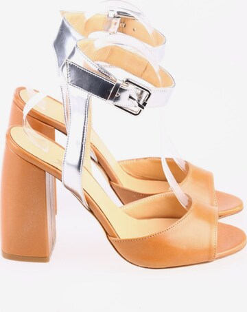 Mivida Sandals & High-Heeled Sandals in 38 in Brown