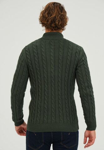 Pull-over Giorgio di Mare en vert