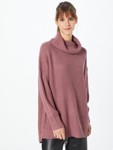 Pull-over 'NICA' ONLY en rose : devant