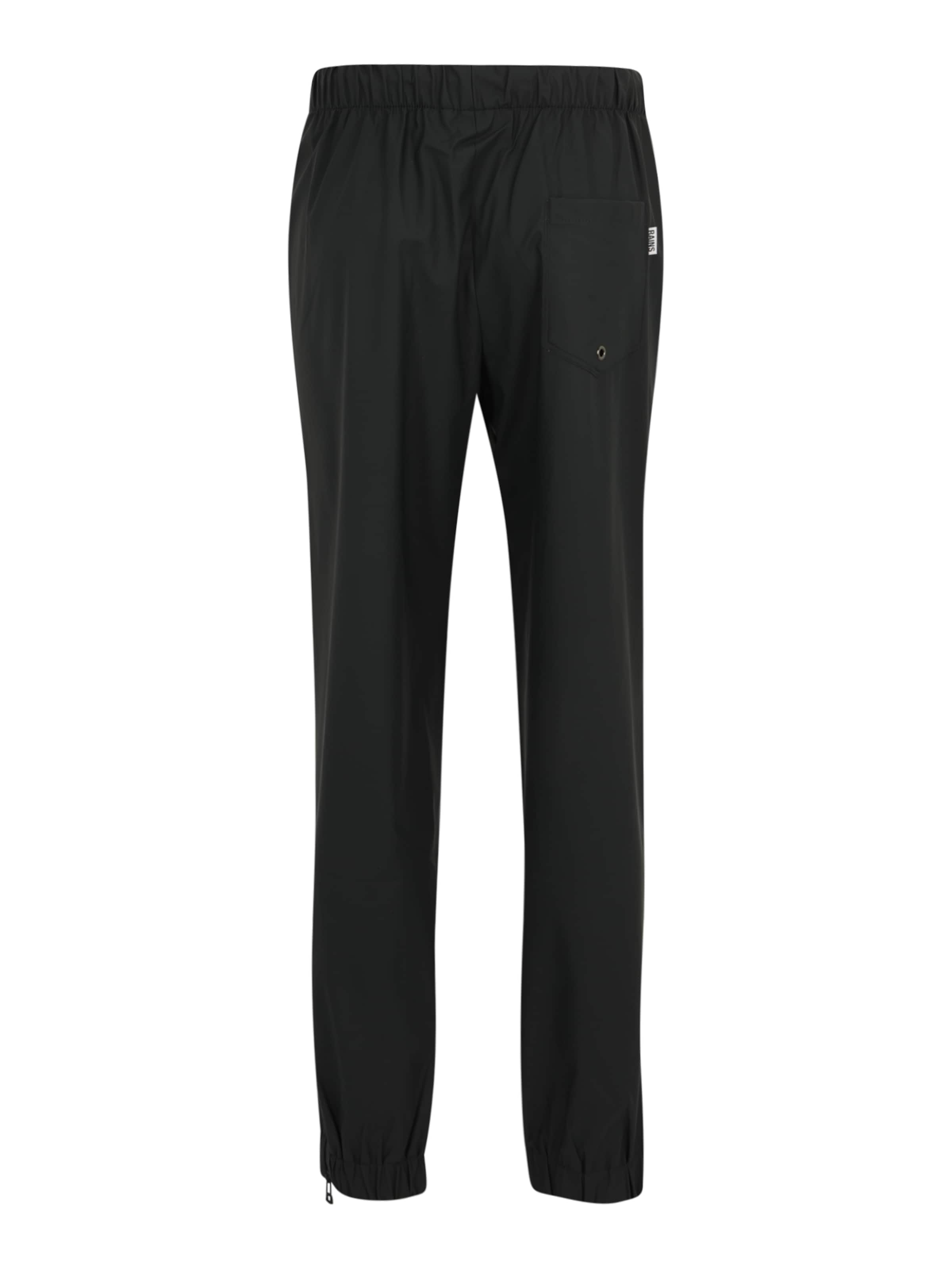 RAINS Tapered Functionele broek in Zwart
