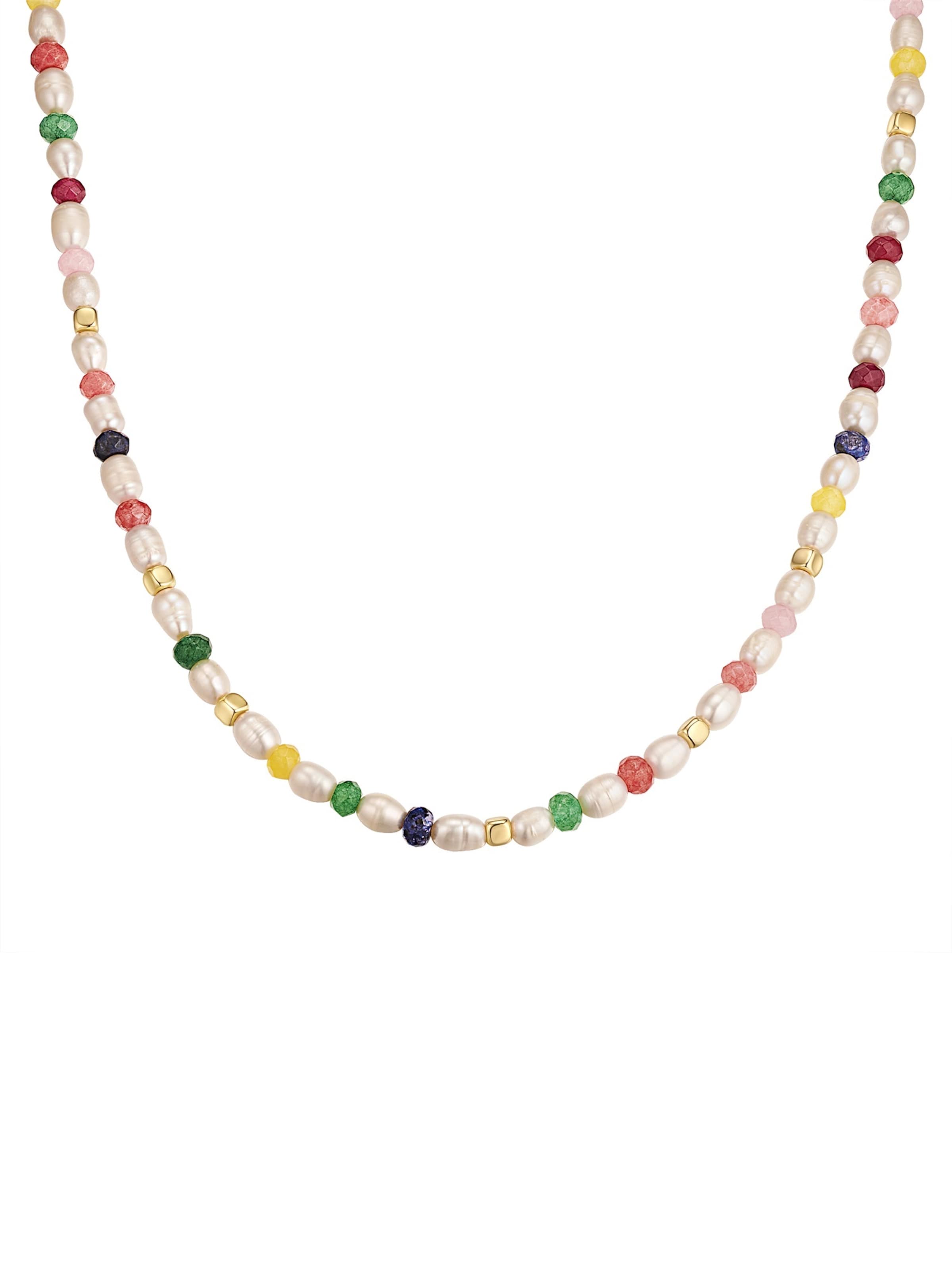 Collana di Yokoamii in bianco: frontale