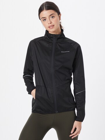 ENDURANCE Athletic Jacket 'Elving' in Black: front