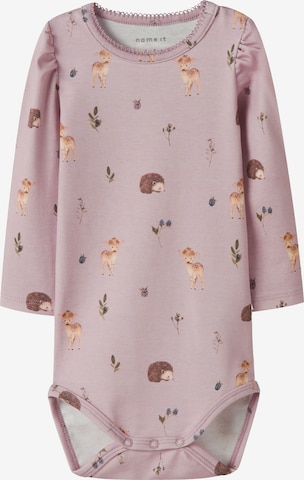NAME IT Potkuhousut/body 'NBFOTIA' värissä lila: etupuoli