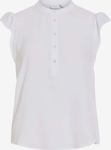Chemisier 'VIRELLA' VILA en blanc : devant