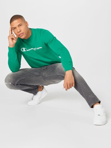 Coupe regular Sweat-shirt Champion Authentic Athletic Apparel en vert