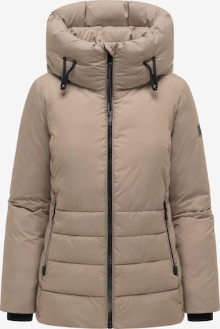 Giacca invernale ' Waldengel XIV ' di NAVAHOO in beige: frontale
