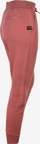 G-Star RAW Tapered Broek in Roze