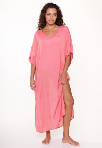 LingaDore Swimsuit Dress in Pink: front