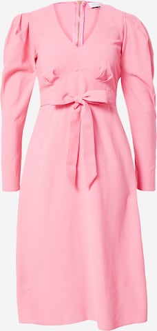 Closet London Dress in Pink: front